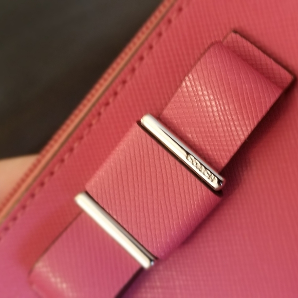 🔴SOLD🔴Coach Saffiano Wristlet and Coin Purse - Picture 3 of 8